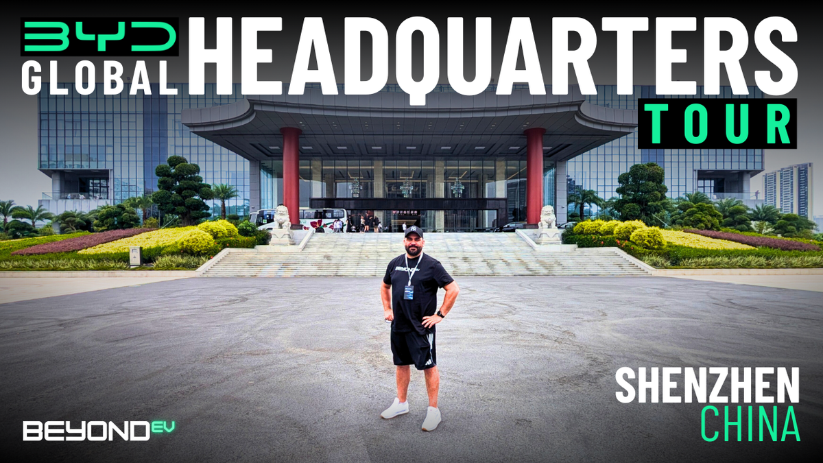 BYD GLOBAL HEADQUATERS TOUR - A look into the world of BYD Manufactured Technology